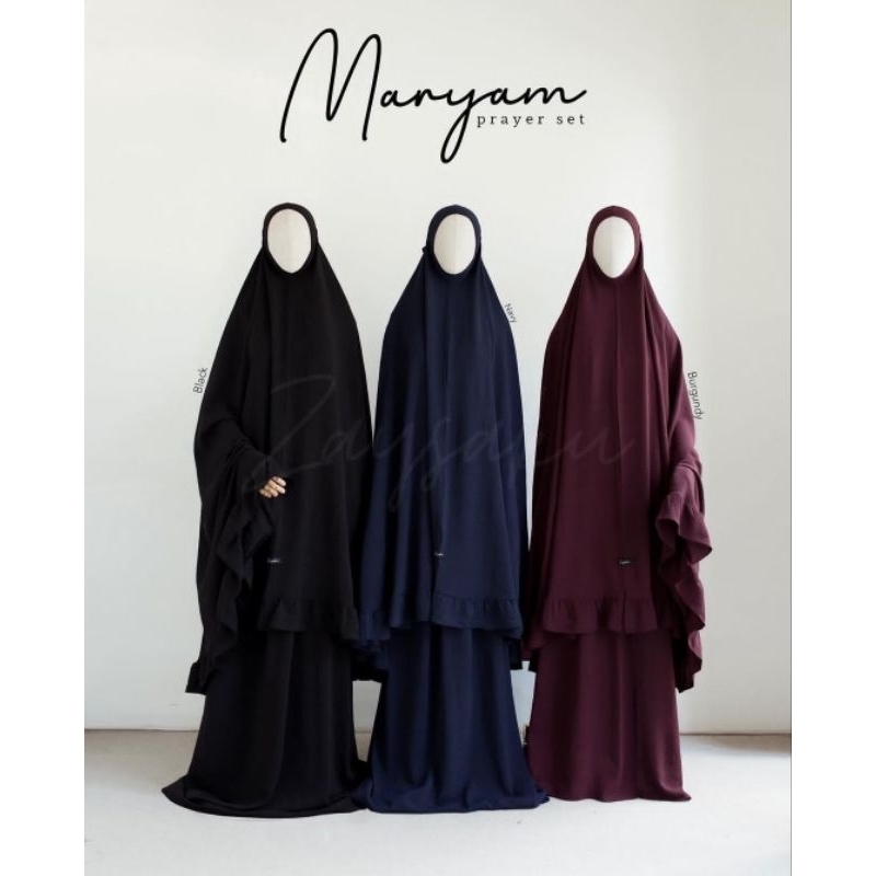 Maryam  Prayer Set dan Shani size Kids by Zaysa