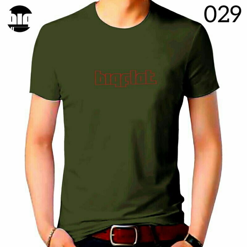 ORIGINAL T-shirt BIGFLAT HIJAU ARMY