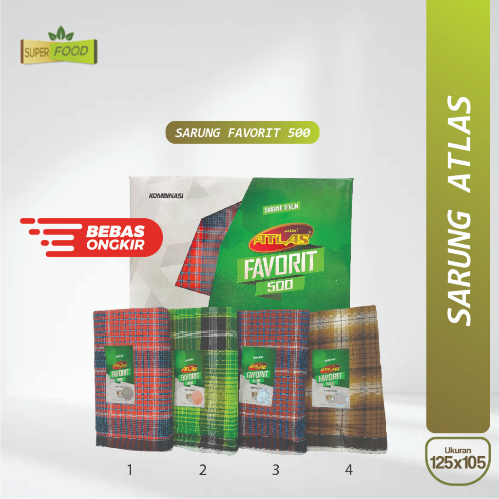 Sarung ATLAS (Sarung Favorit 500)