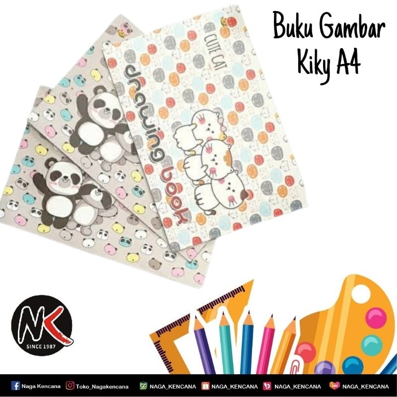 

Buku Gambar/Drawing Book KIKY A4