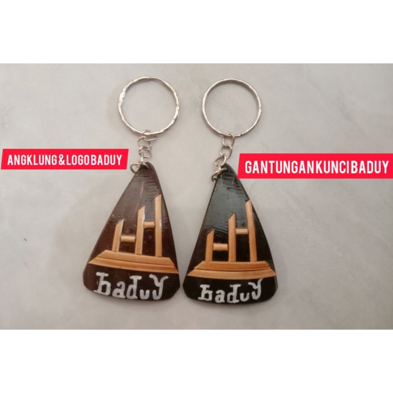 gantungan kunci Baduy , angklung