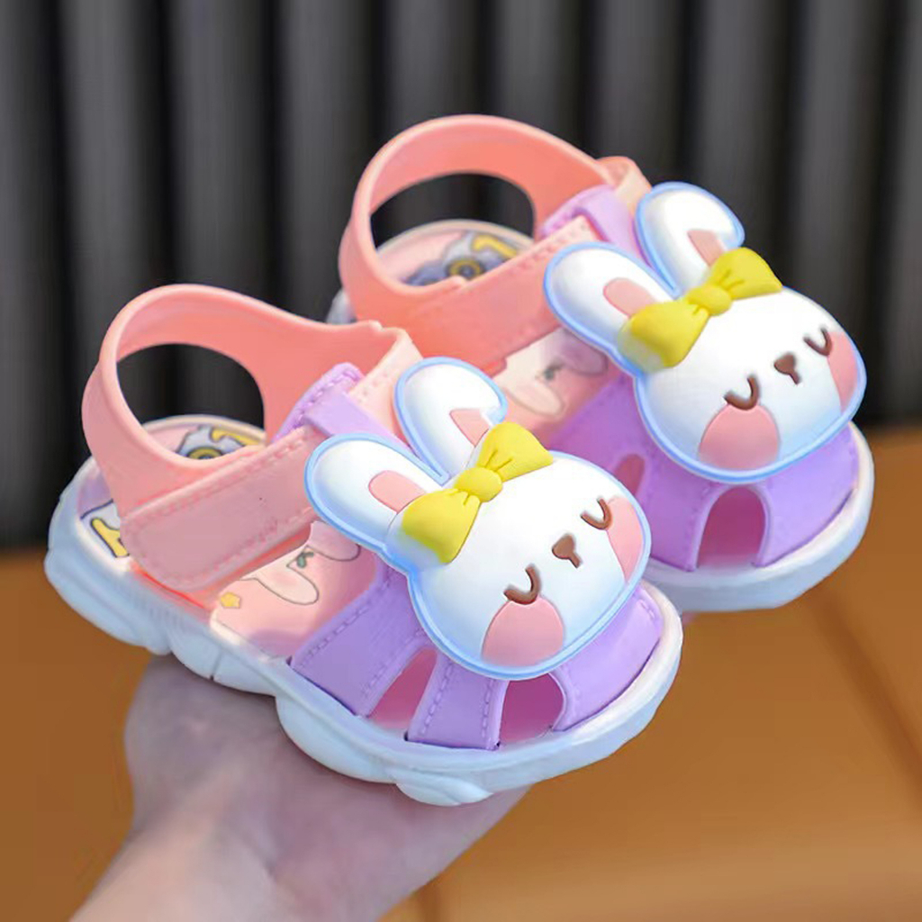 PROMO 12.12 PUNCAK Okaybaby B302 Sandal Balita Anak Laki-laki Perempuan Lucu Import Bagus Lembut Kekinian Sendal Casual