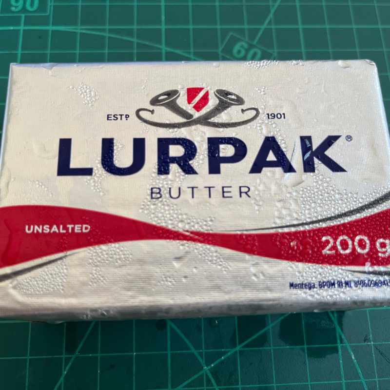 

Lurpak Unsalted butter 200gr Danish butter mentega tawar