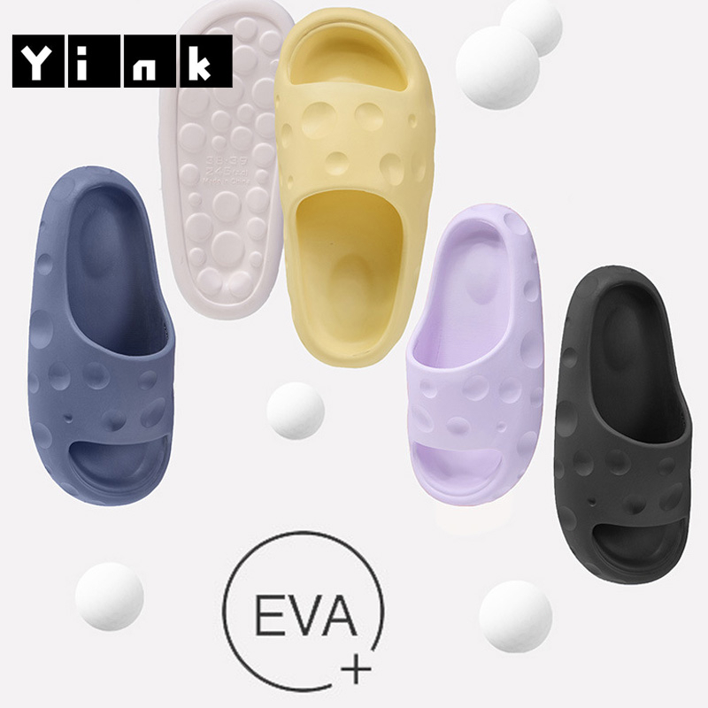 Yink Sandal Keju Dewasa Terbaru 2023 Sendal Wanita Kekinian Jelly Slip On Sepatu Selop Rumah Empuk Elastis Korea Import Bersantai EVA Murah Karet Kamar Mandi