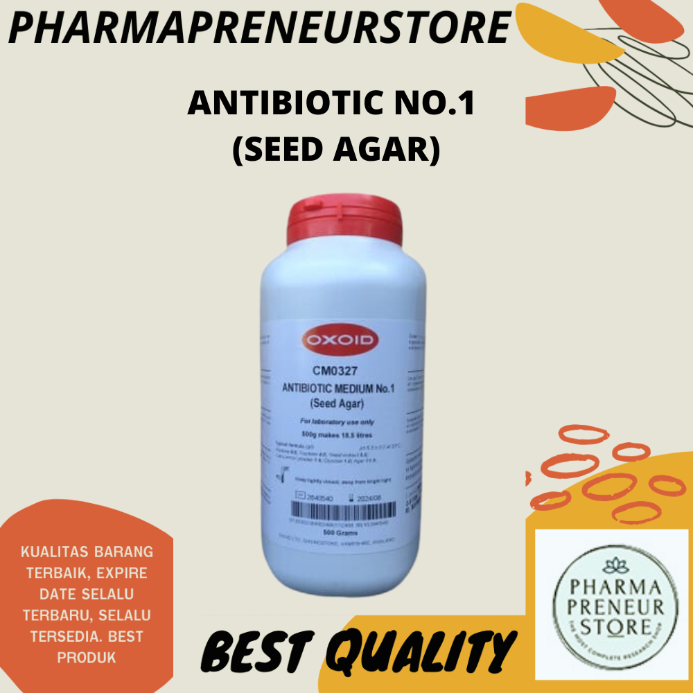 ANTIBIOTIC NO.1 (SEED AGAR) 500 GRAM OXOID BEST QUALITY