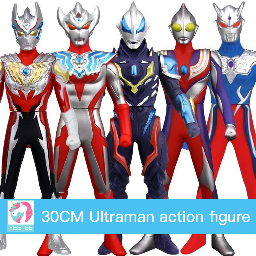 Ready ✨30CM Figure Ultraman toys /Mainan Ultraman Tiga Magnificent Zett BelialK GeedGR