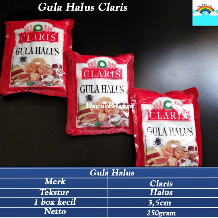 Gula Halus/Gula Claris/Gula Halus Claris 250gram