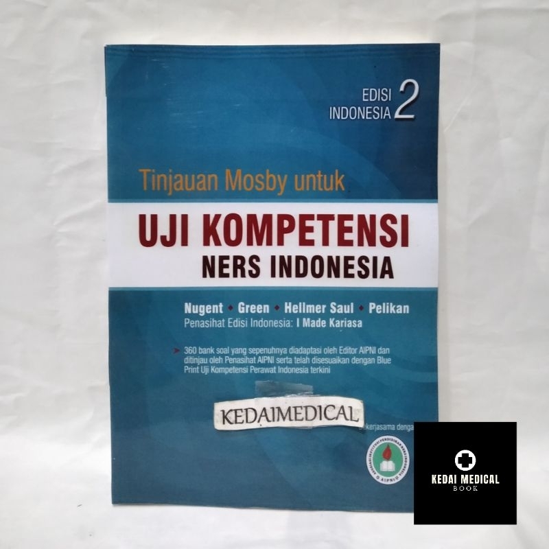 BARU BUKU MOSBY UJI KOMPETENSI NERS INDONESIA 2021-2022 MURAH