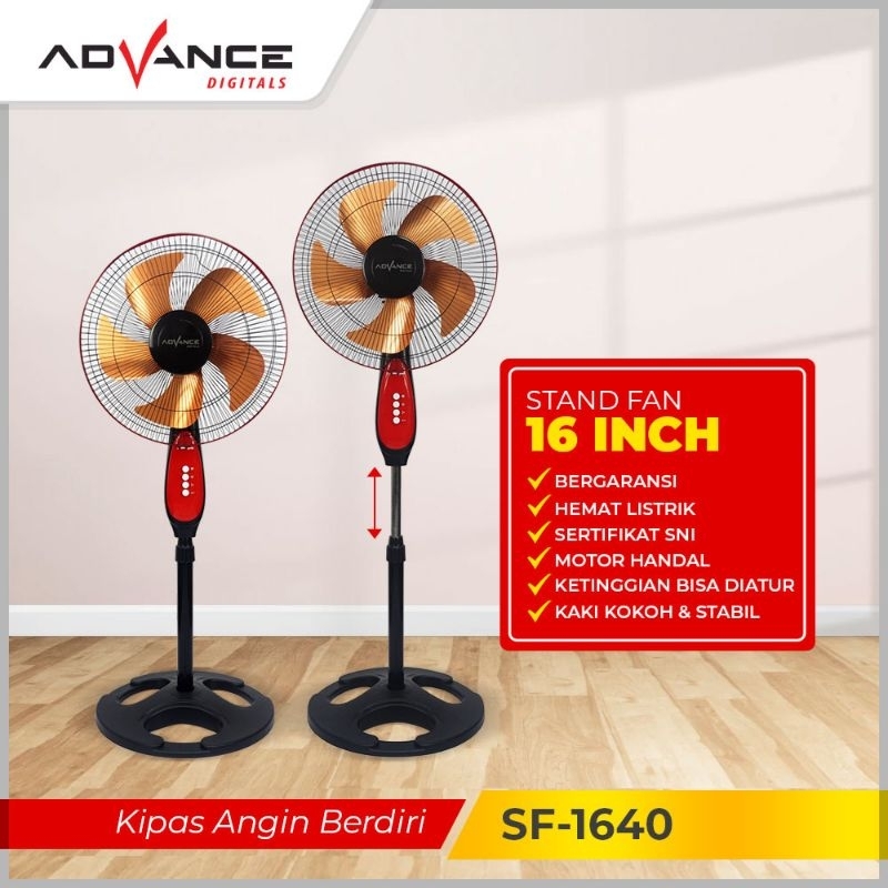 Advance Kipas Angin Berdiri 16 Inch / Stand Fan 16&quot; SF 1640