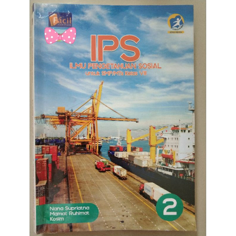 Buku IPS Kelas SMP 8 Facil (Bekas)