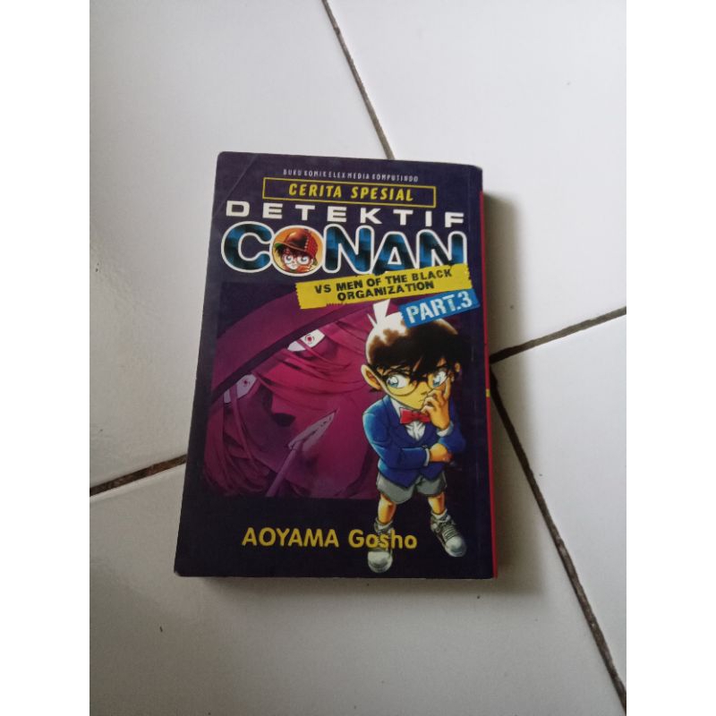 Komik Detektif Conan vs Men of The Black Organization Part 3