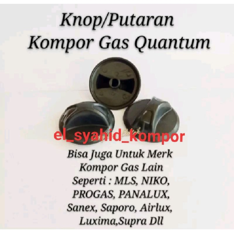 Knop kompor gas Quantum