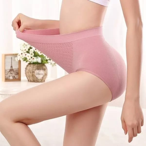Celana Dalam Korset Wanita Briefs Elastis Seamless High Waist CD Wanita korset pelangsing tinggi pinggang