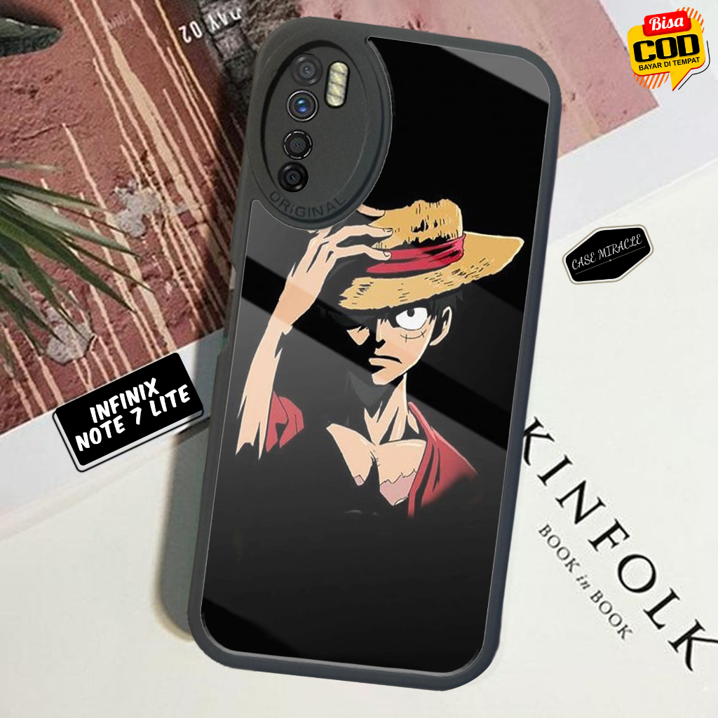 Case INFINIX NOTE 7 LITE - Casing INFINIX NOTE 7 LITE Terbaru CASE MIRACLE [ MOTIF 48 ] Cassing Hp -