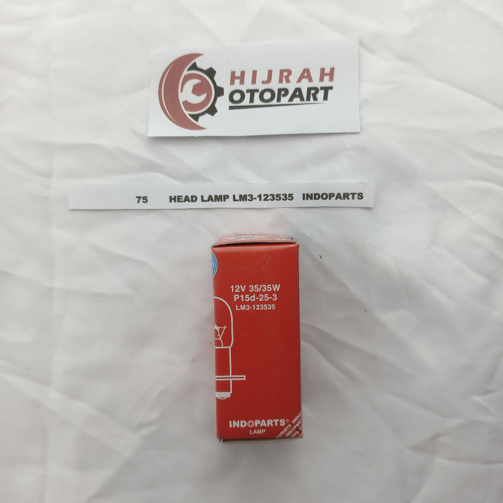 HEAD LAMP LM3-123535INDOPARTS