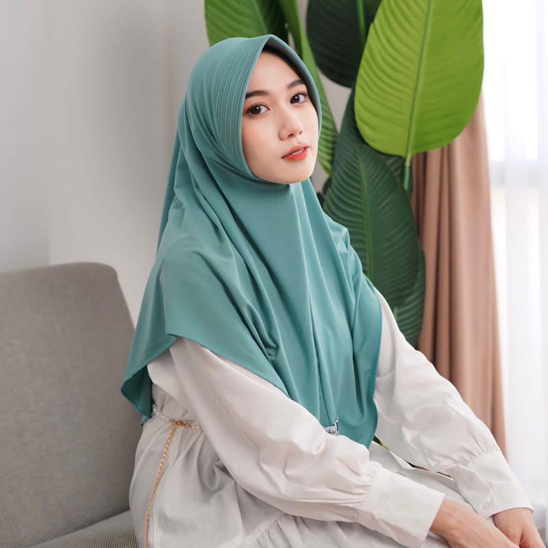 Paket Usaha Combo 10 Pcs Daily Hijab Instan Size L/Jumbo