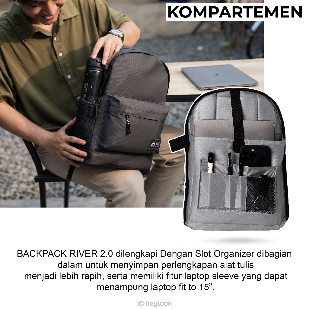 Backpack Ransel Pria Wanita Ransel Korea Tas Punggung Ransel Rekreasi Perjalanan Tas Ransel Waterproof Anti Air