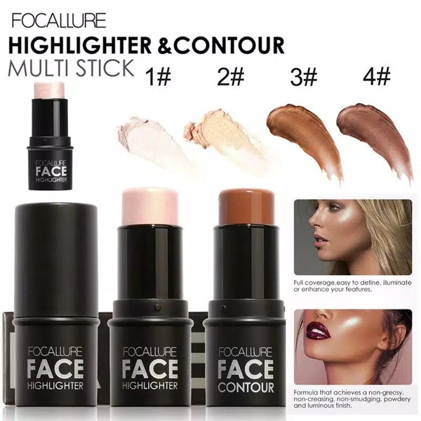 FOCALLURE Highlighter &amp; Contour Multi Stick