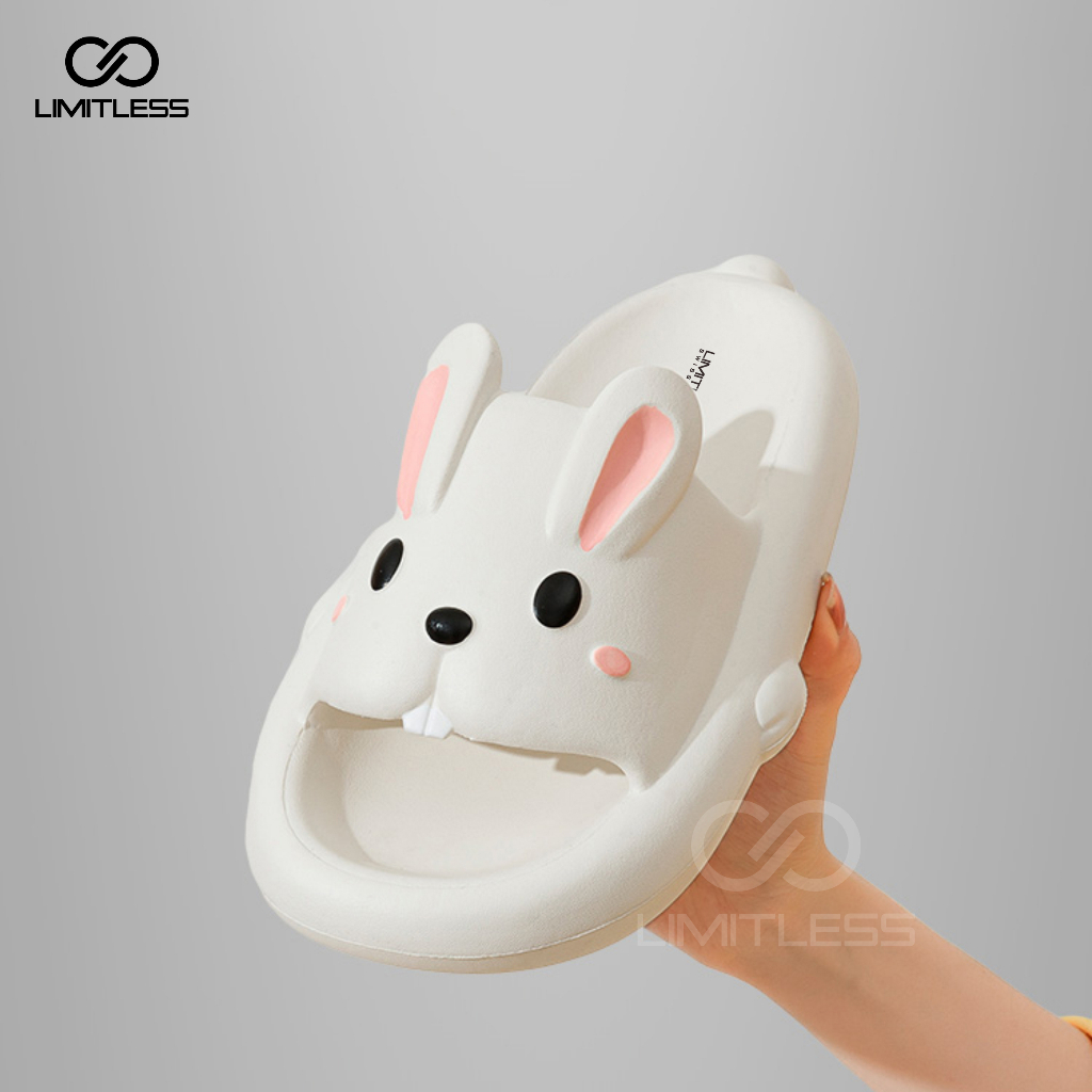 Sandal Rabbit Kelinci Anak Perempuan Sendal Kelinci Anak Karakter Korean Style Sendal Anak Bunny Empuk Lucu Terbaru 2023