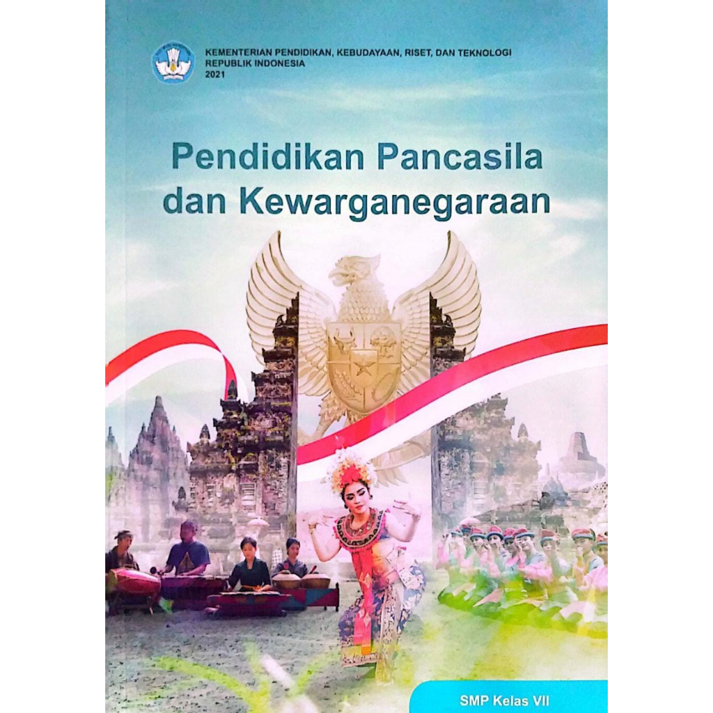 Buku PPKN Kelas 7 SMP /MTs kurikulum Merdeka.