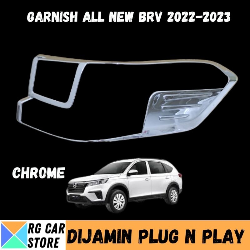 GARNISH ALL NEW BRV 2022-2023 CHROME DIJAMIN PNP TINGGAL PASANG BERKUALITAS