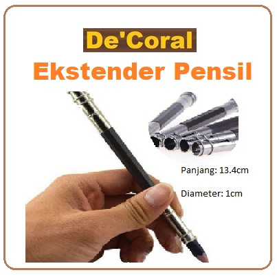 

Ekstender Pensil, Alat Tulis| Pemanjang Pensil Serbaguna |Pensil