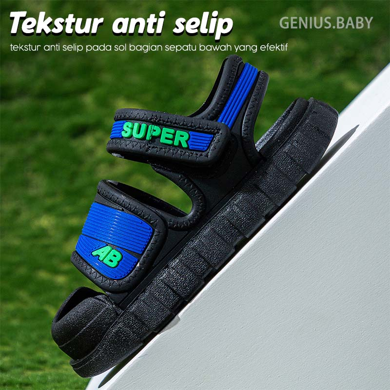 （1-8tahun）Sepatu Sandal Anak Anti Slip Sandal Gunung Anak Sol Lembut Sendal anak laki laki perempuan