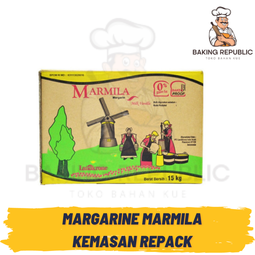 

MARMILA MARGARINE | KEMASAN REPACK | 250 GRAM & 500 GRAM