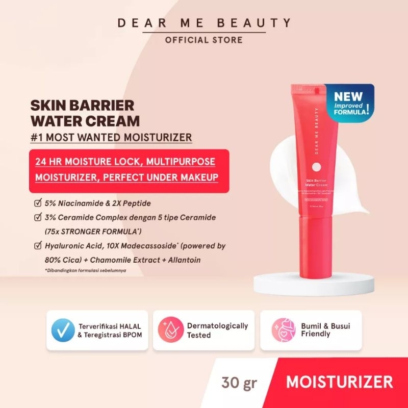 Dear Me Beauty Skin Barrier Water Cream 30gr