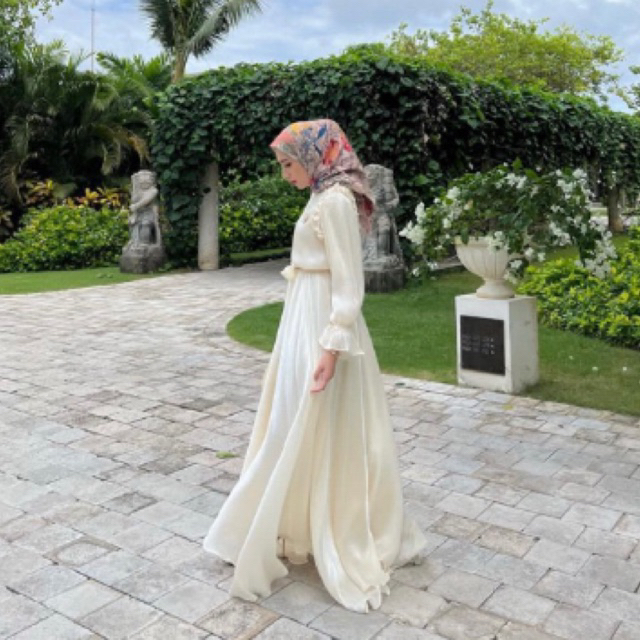 READY NEW asma dress gonegani chantyl sz L