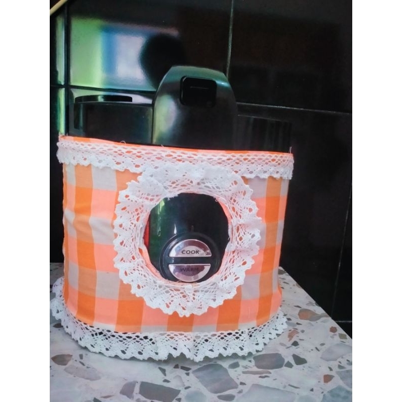 sarung pelindung Magicom  1,8 dan 2 liter motif kotak kotak