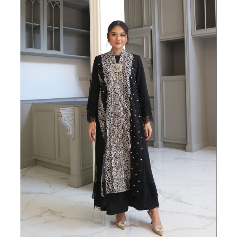 sewa dress alfateema/tidak ada deposit