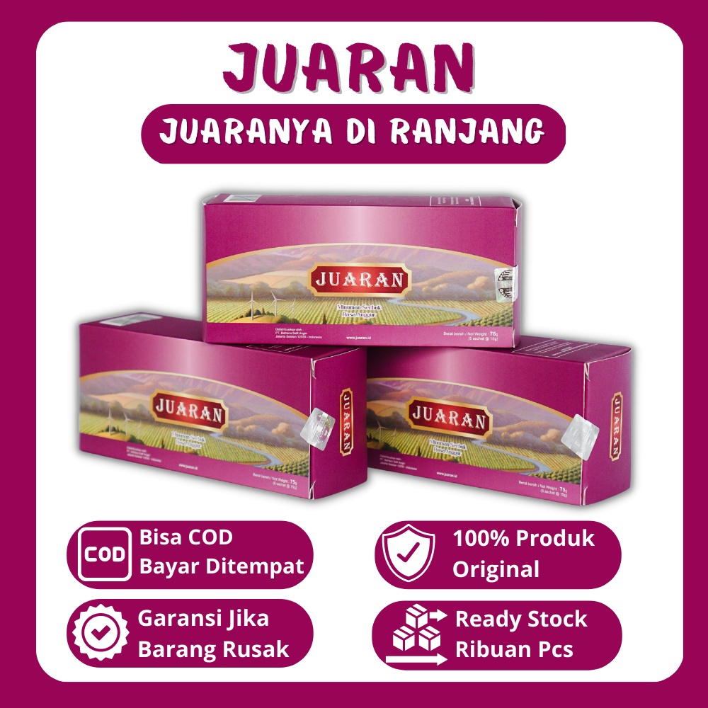 Juaran Herbal Juaran Obat Kuat Juaran Serbuk Juaran Herbal Kuat BPOM ORIGINAL Suplemen Pria Original