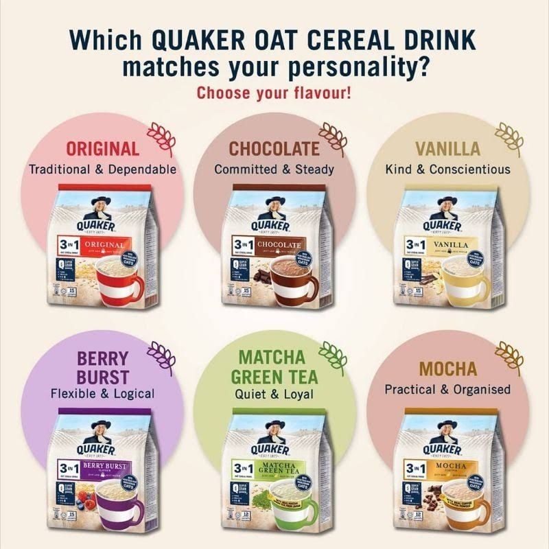 

QUAKER 3 in 1 MINUMAN SEREAL OAT 224 GRAM