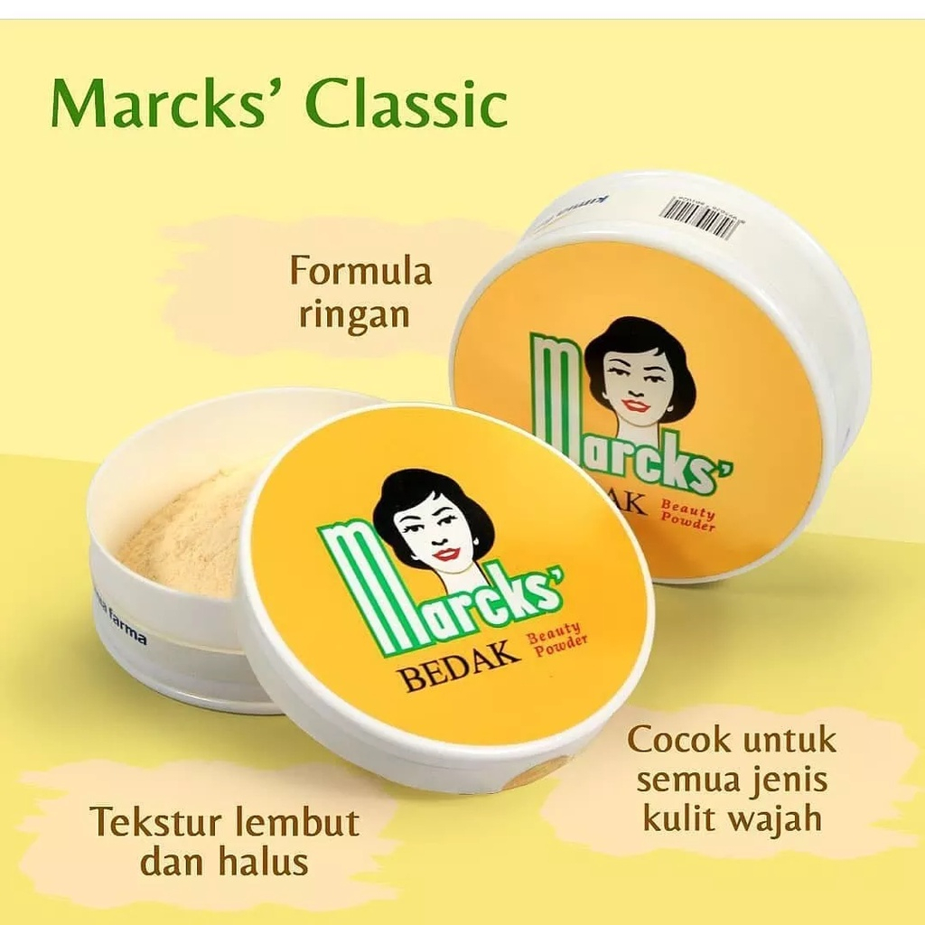 MARCK'S MARCKS BEDAK BEAUTY POWDER CLASSIC 40gr