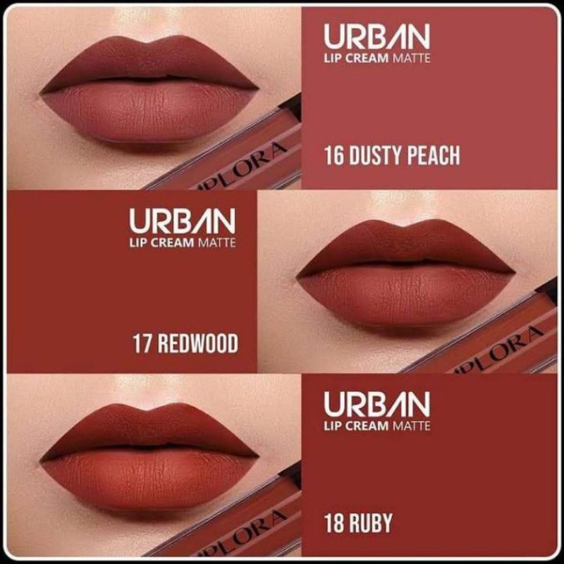 Implora Urban Matte Lipcream Matte Original BPOM