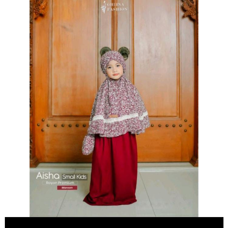 aisya mukena kids mukena kids by ghina fashion mukena bahan adem mukena anak anak