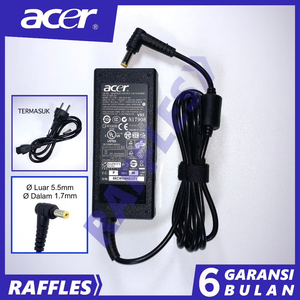 Adaptor Charger Acer TravelMate  7750  P258-M P258-MG