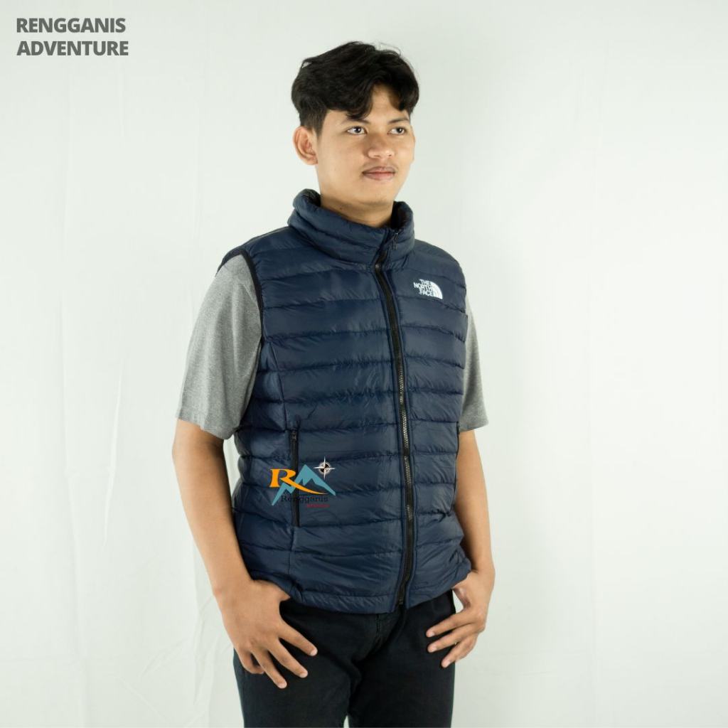 VEST ROMPI TNF DACRON LOKAL ROMPI HOODIE GELEMBUNG JAKET GUNUNG HIKING