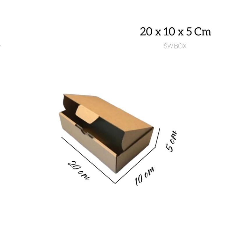 

kardus/karton uk 20x10x5 cm die cut pizza dll