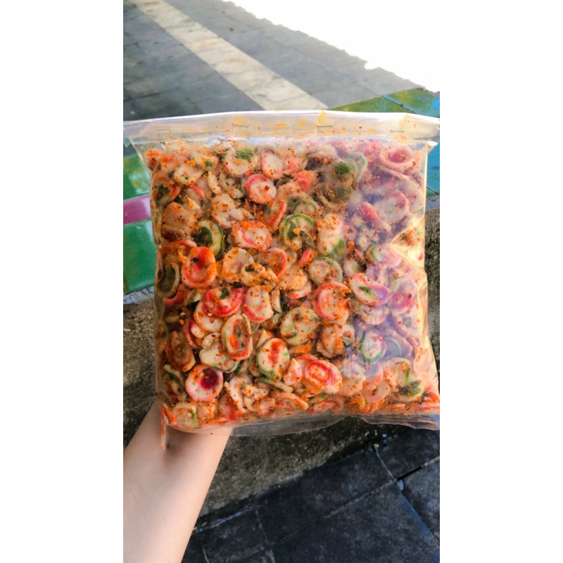 

Seblak krupuk bantet