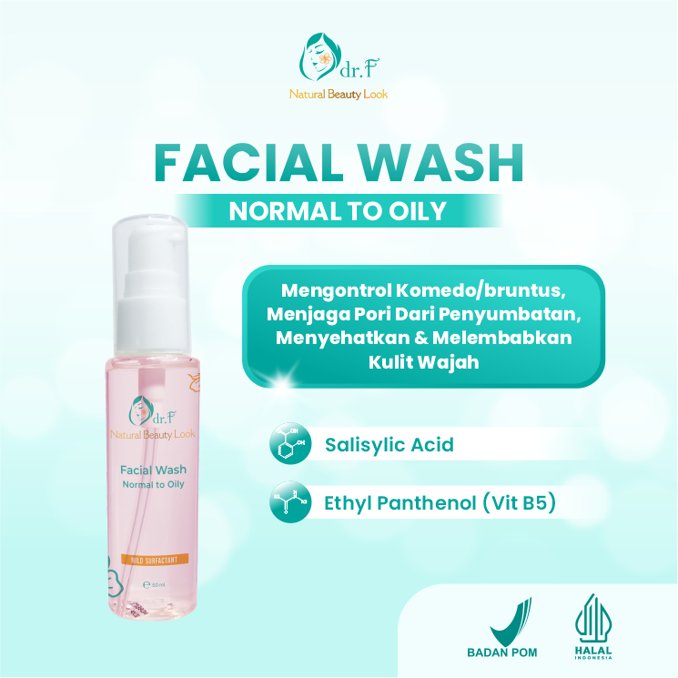 dr.F Facial Wash NTO (Normal to Oily)