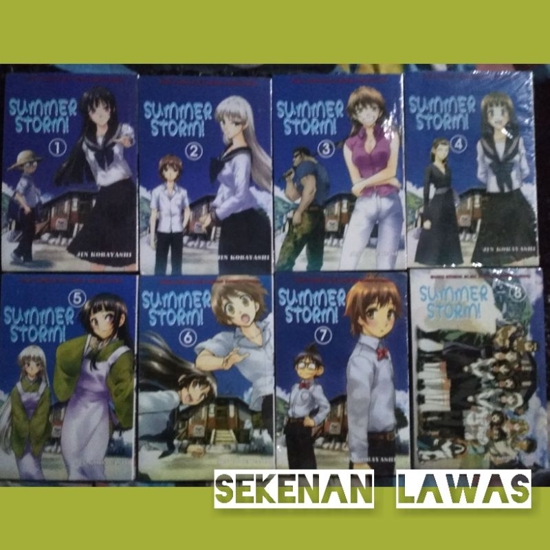 Komik Summer Storm Jilid 1 - 8 Tamat (SEGEL)