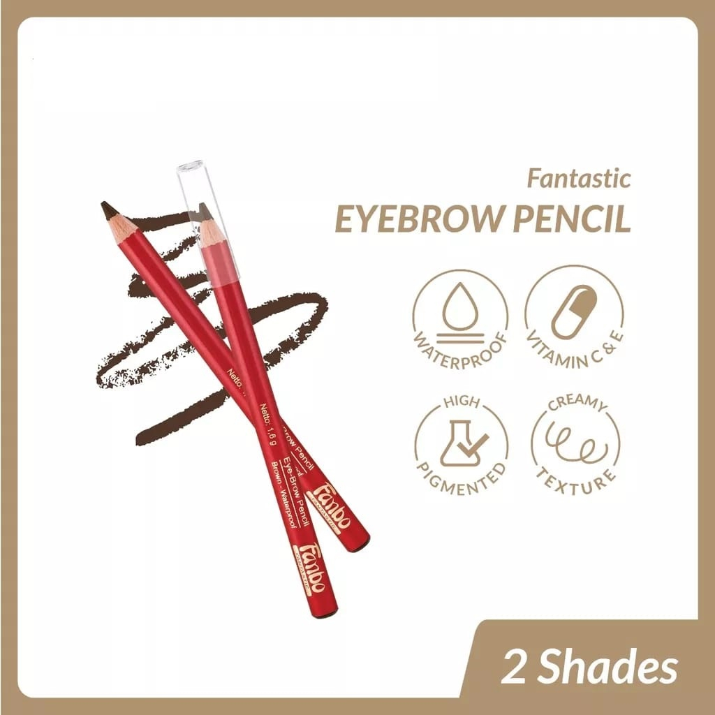 Fanbo Fantastic Eyebrow pencil - Pensil Alis Waterproof