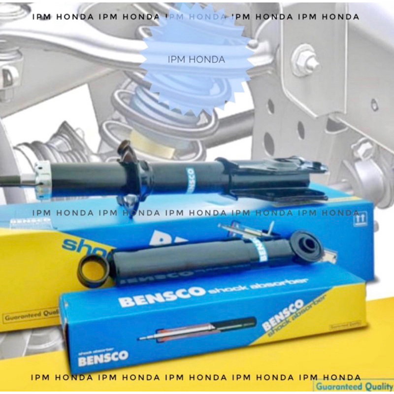 Shock Breaker Absorber Belakang Honda Stream 2002 2003 2004 2005 2006 Set Kanan Kiri Bensco Trivindo Unifar