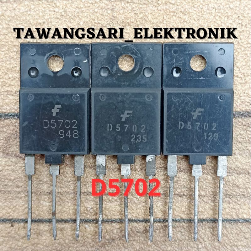 Tr dumper D5702 ori cabutan transistor damper d5702 tr d5702