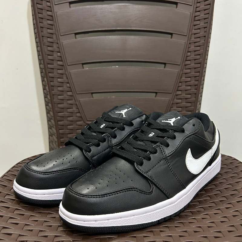 Nike Air Jordan 1 Low (AJ LOW 1) Black White - size 43