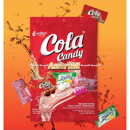 Unifam Cola Candy Assorted 50pcs @2.5g