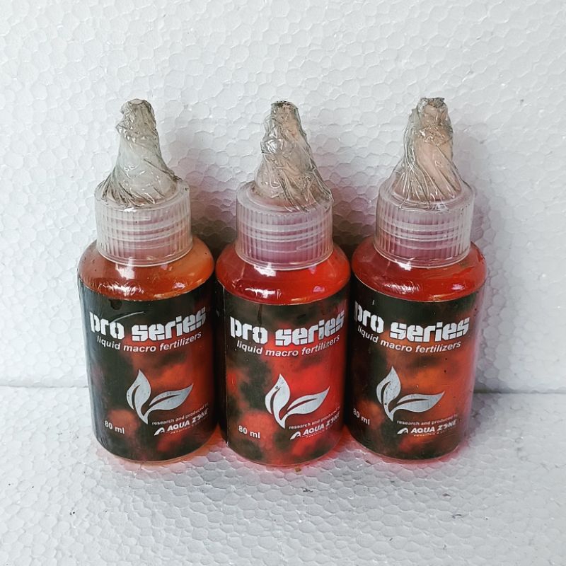 PUPUK CAIR MAKRO / LIQUID MACRO FERTILIZERS  PRO SERIES MERAH  pupuk cair tanaman aquascape