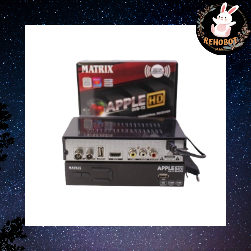 RECEIVER DVB T2 MATRIX APPLE HD TERMURAH